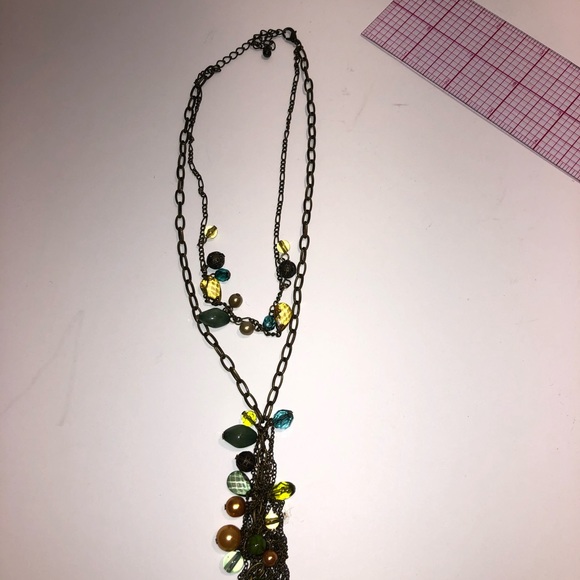🌴 Layered beaded necklace - Picture 7 of 7